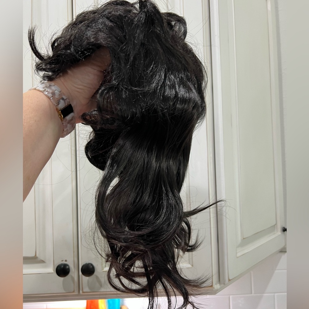 Halloween mullet wig